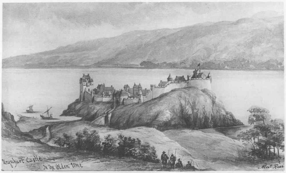 Urquhart Castle prior to it's destruction